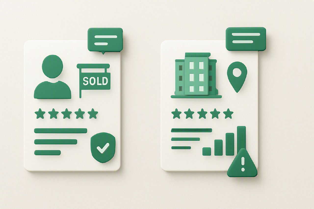 Real estate reviews that win more calls, valuations, and tours