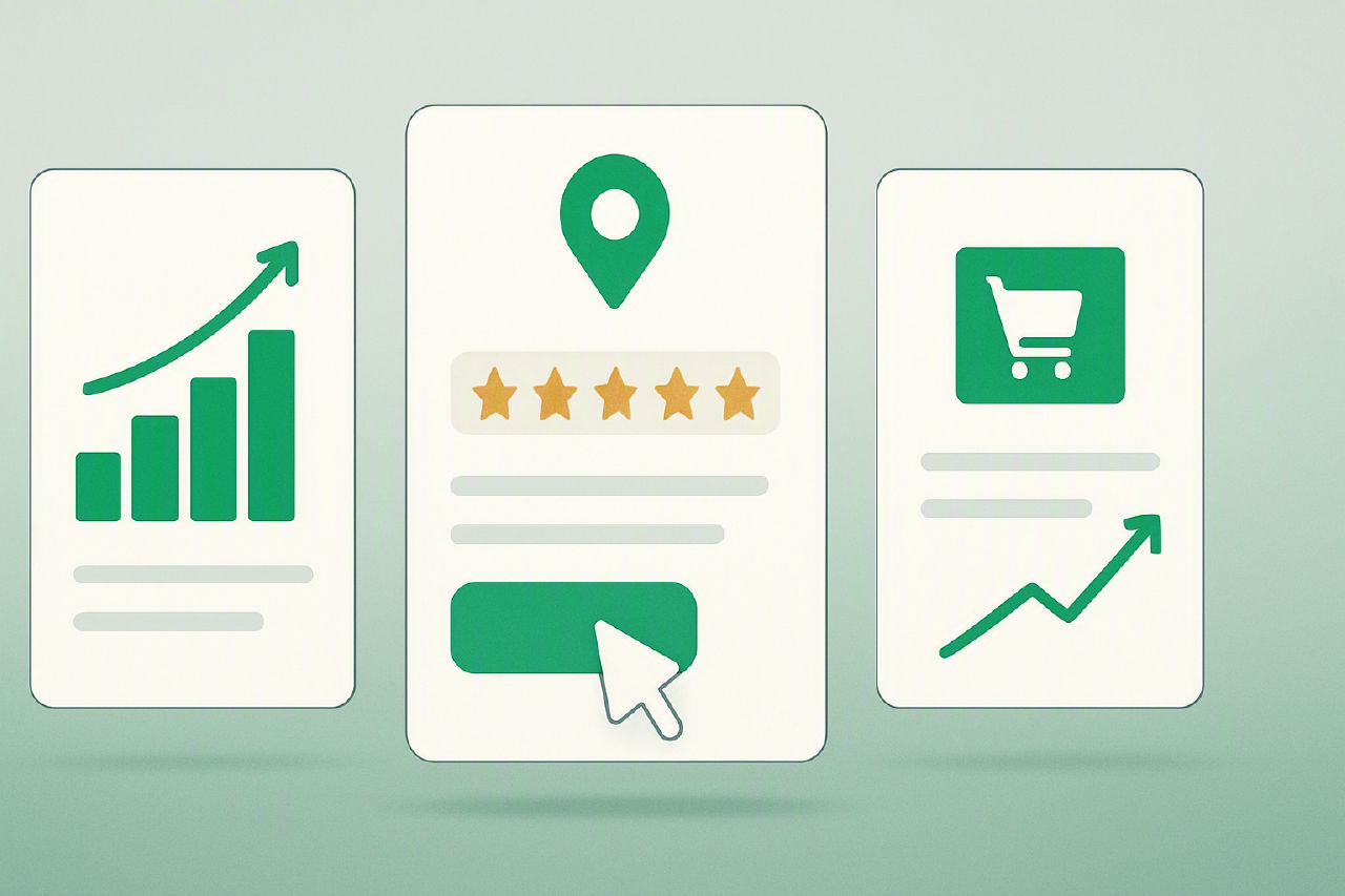 How reviews affect SEO, clicks and Google Maps leads