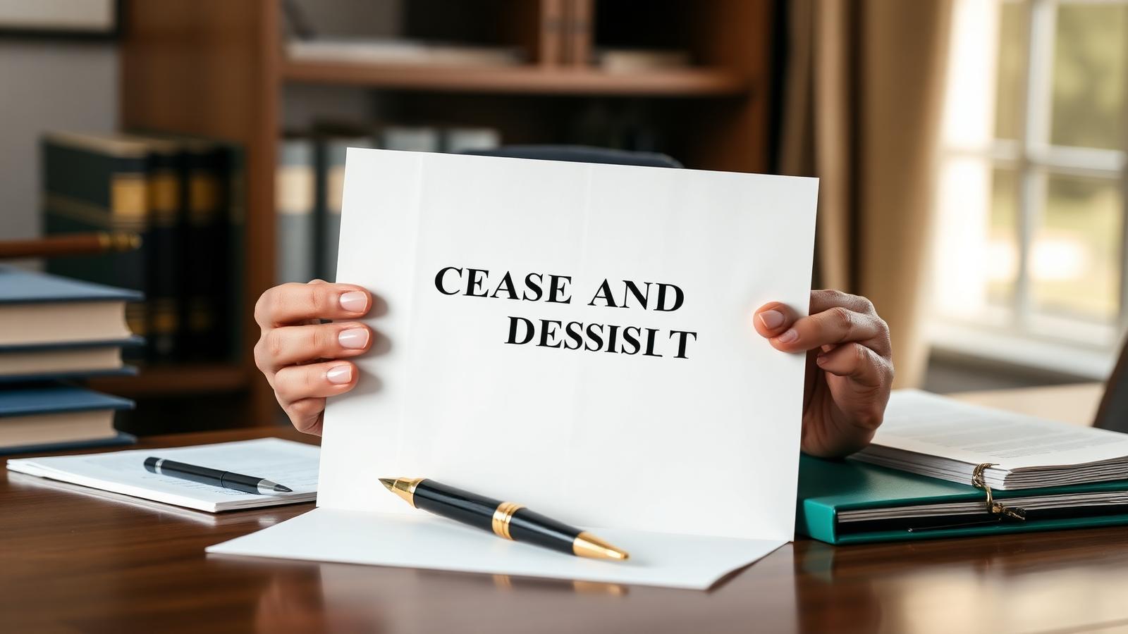 Cease and Desist Letters for Online Defamation